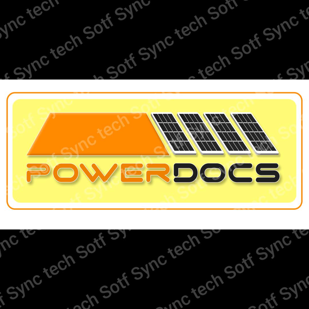 Empowering Solar Identity: Power Docs Logo
